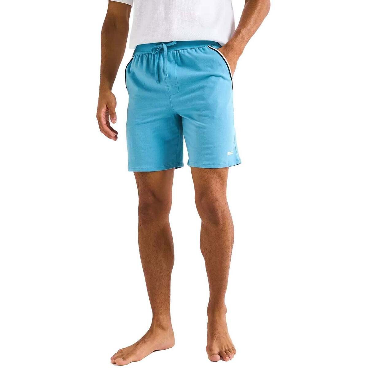 BOSS Îmbracaminte Lightweight Unique Shorts Light Pastel Blue