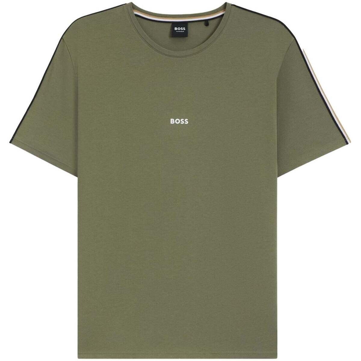 BOSS Îmbracaminte Lightweight Unique T-Shirt Green