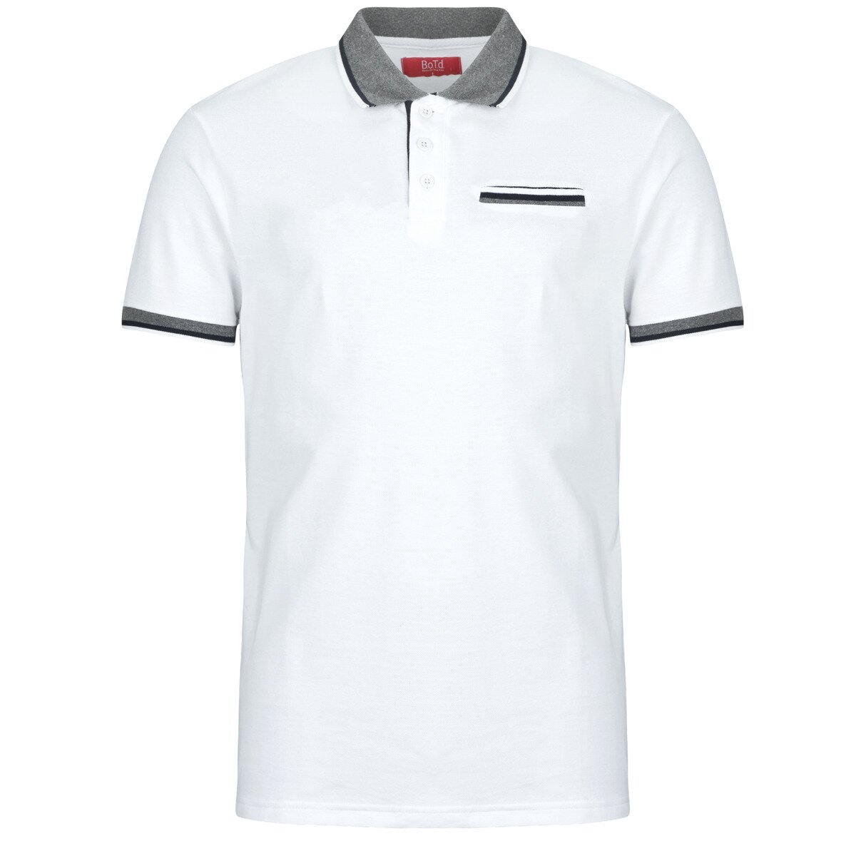 BOTD Îmbracaminte NEW-POLO-WHITE