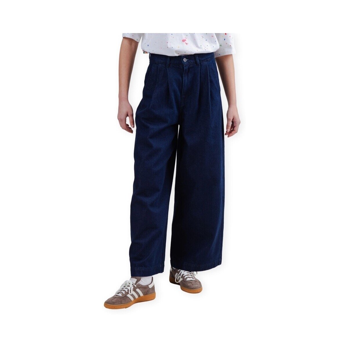 Brava Fabrics Îmbracaminte Wide Leg Pants - Dark Denim