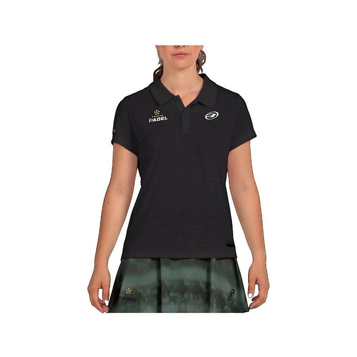 Bullpadel Îmbracaminte Polo Payerne léger respirant noir femme