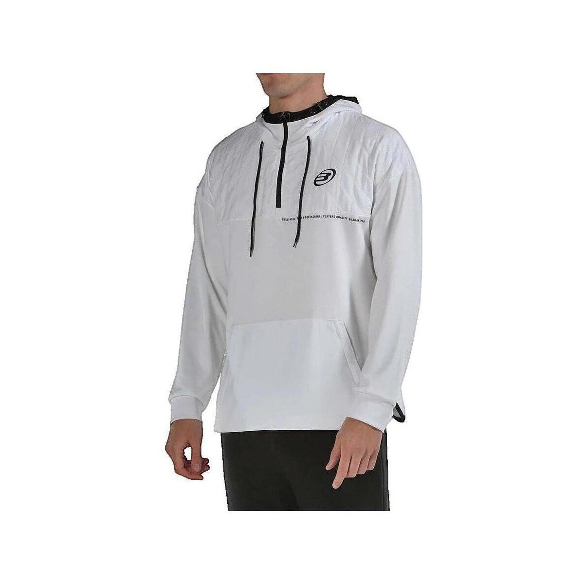 Bullpadel Îmbracaminte Sweat à capuche Izote blanc