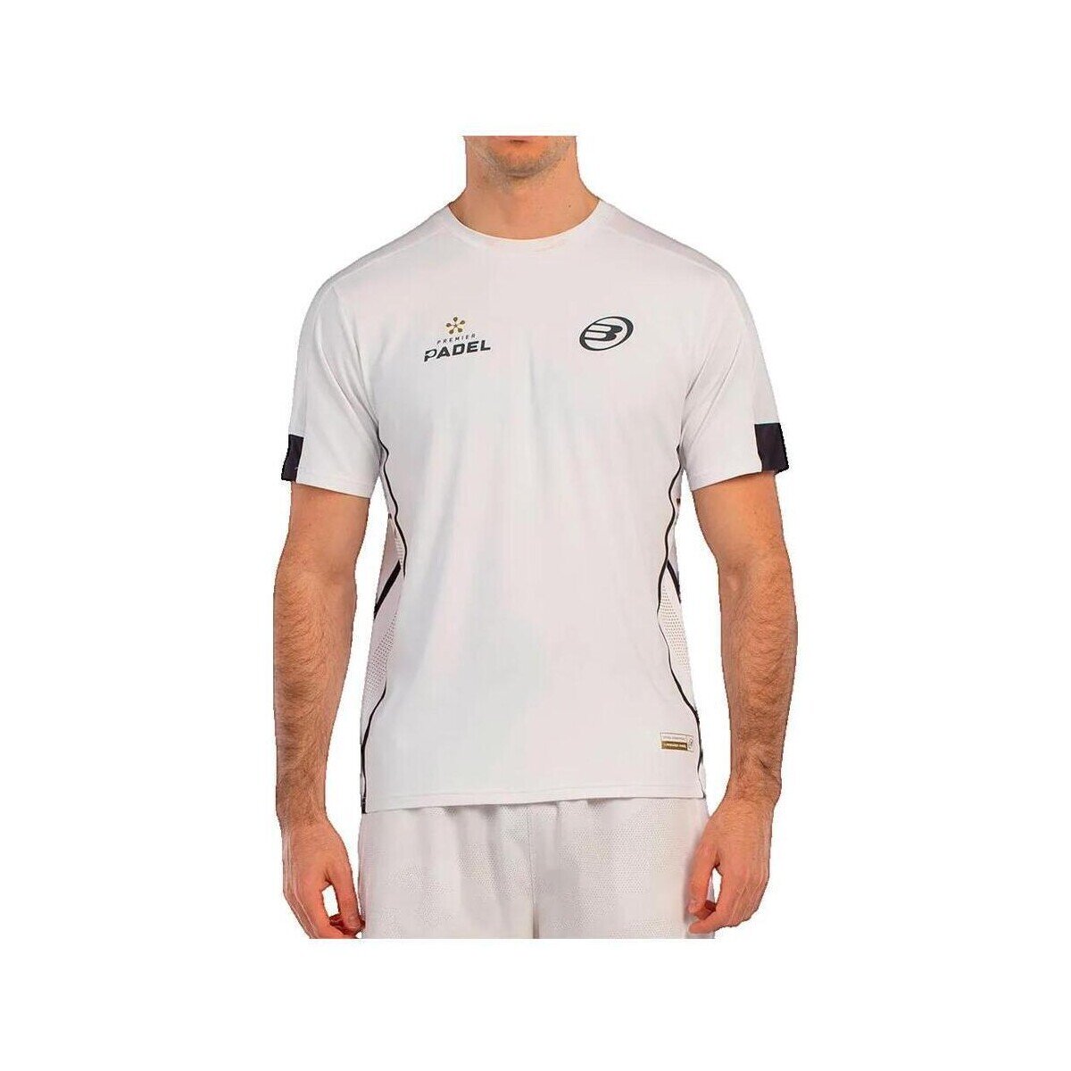 Bullpadel Îmbracaminte T-shirt Premier Padel Borni Blanc
