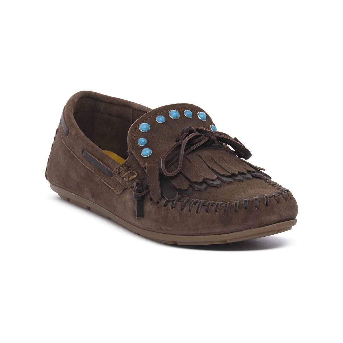 Café Noir Pantofi CAFE ' NOIR M005 MOCASSINO TAUPE