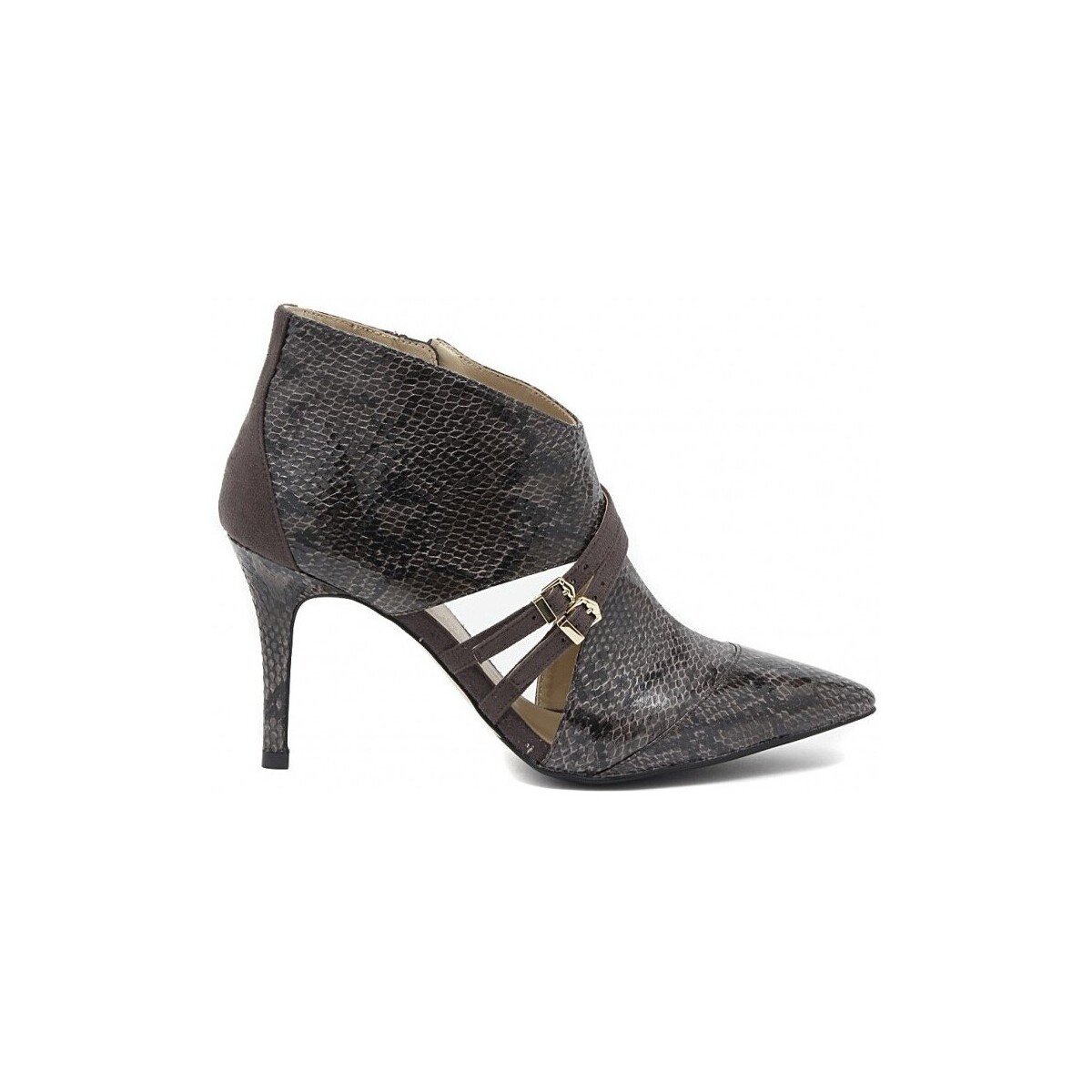 Café Noir Pantofi CAFèNOIR PITONATO PINTA GRIGIO
