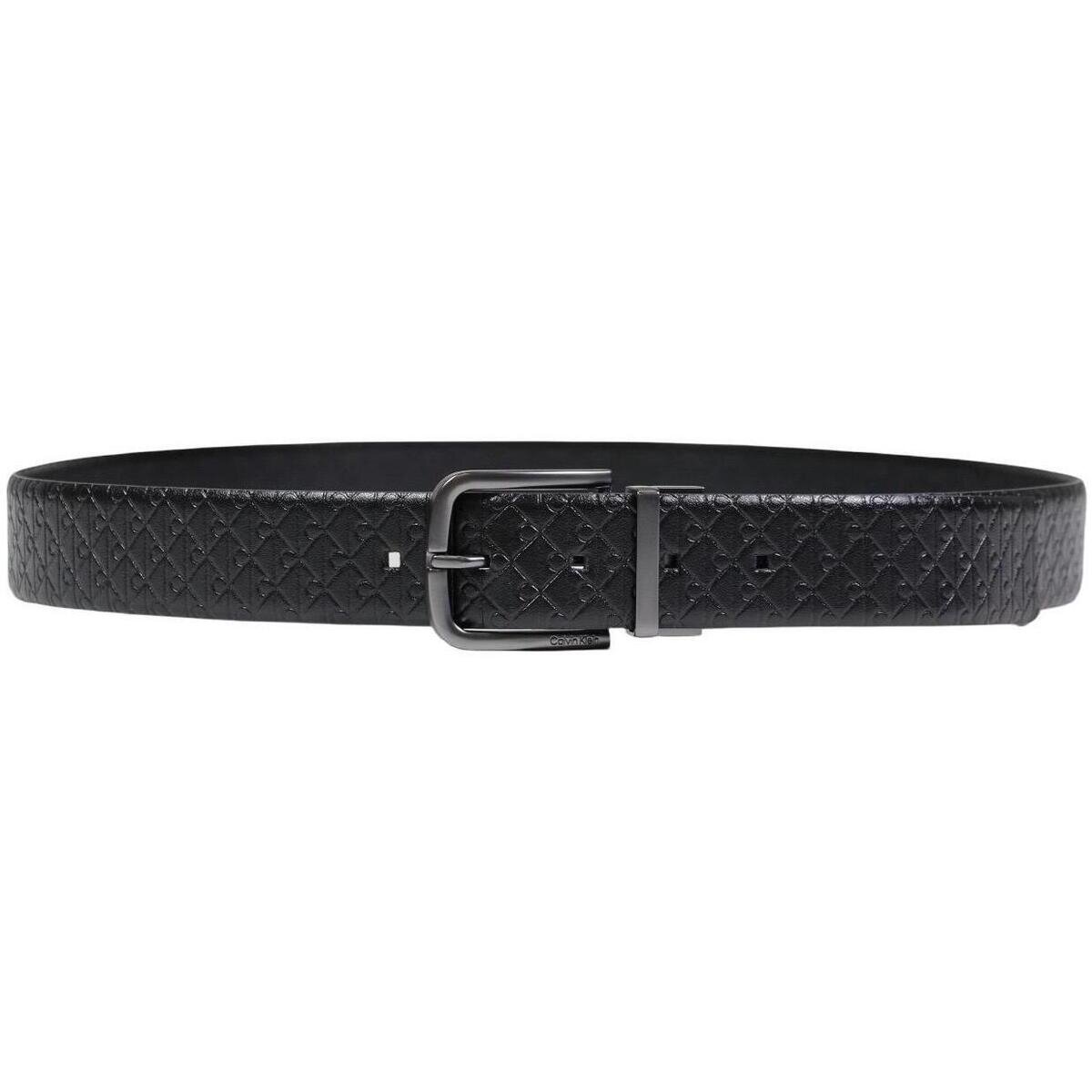 Calvin Klein Jeans Accesorii textile ROUND BUCKLE SMOOTH W/ AOP 35MM LV04D7042G