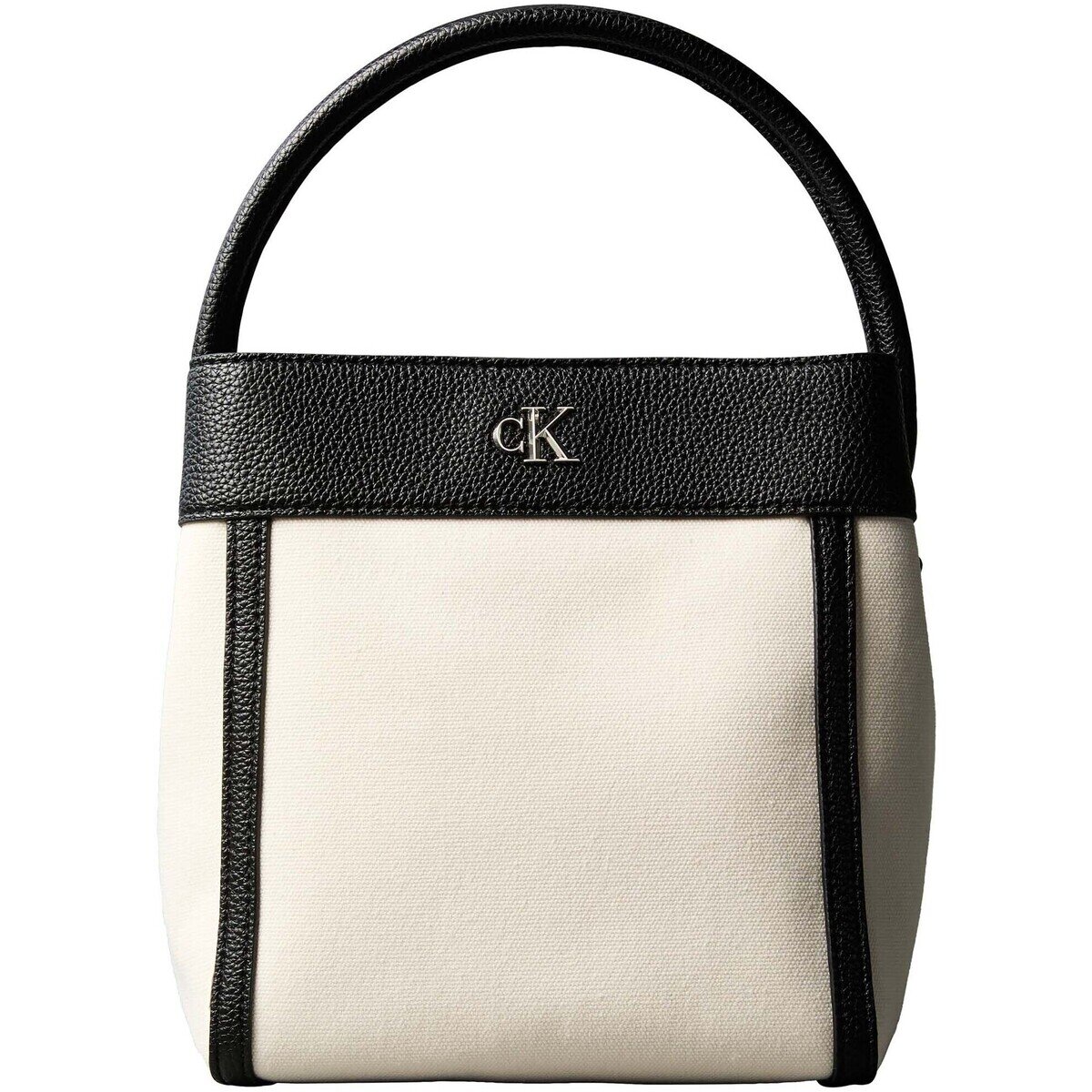 Calvin Klein Jeans Genti Ck Canvas Bucket With Strap