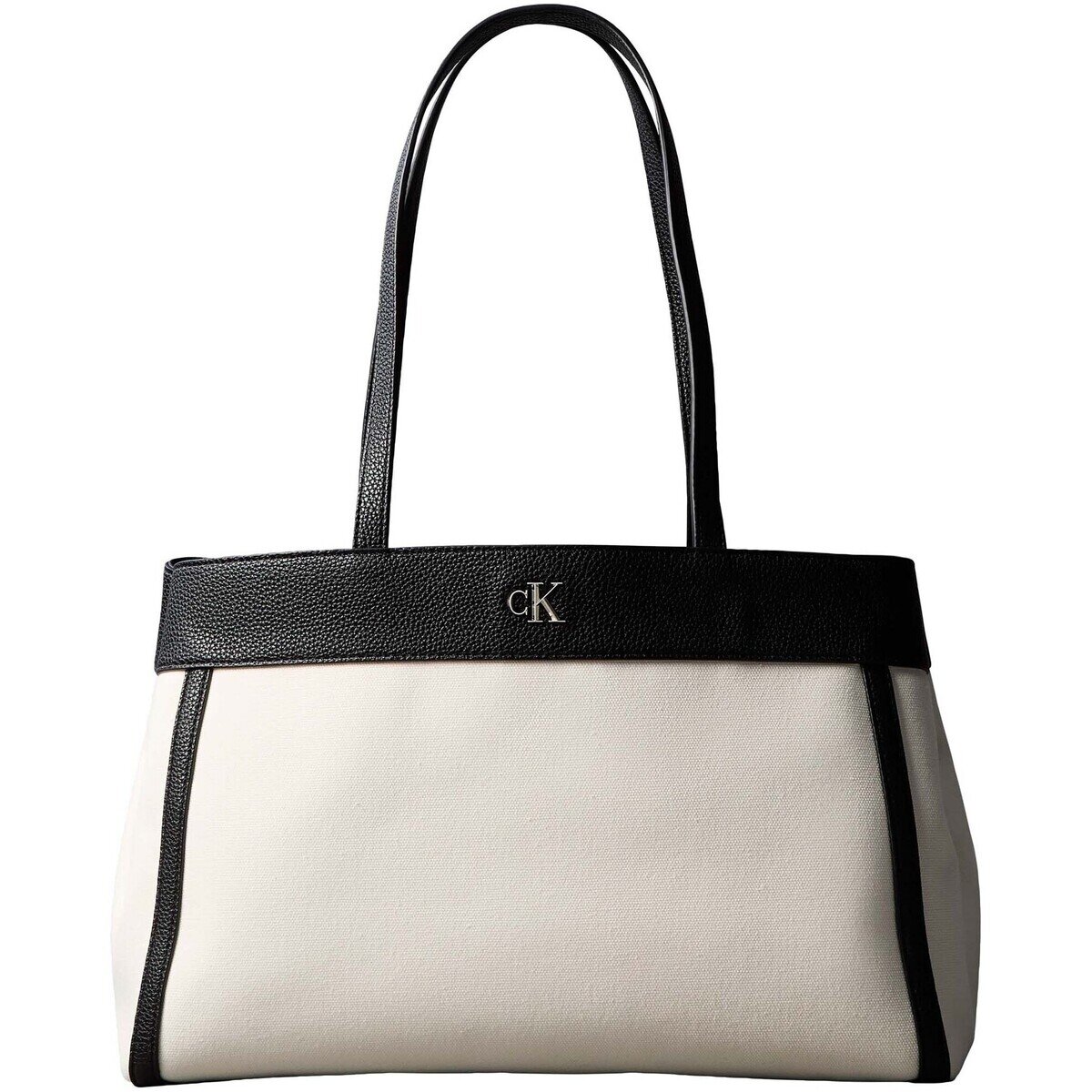 Calvin Klein Jeans Genti Ck Canvas Medium Tote