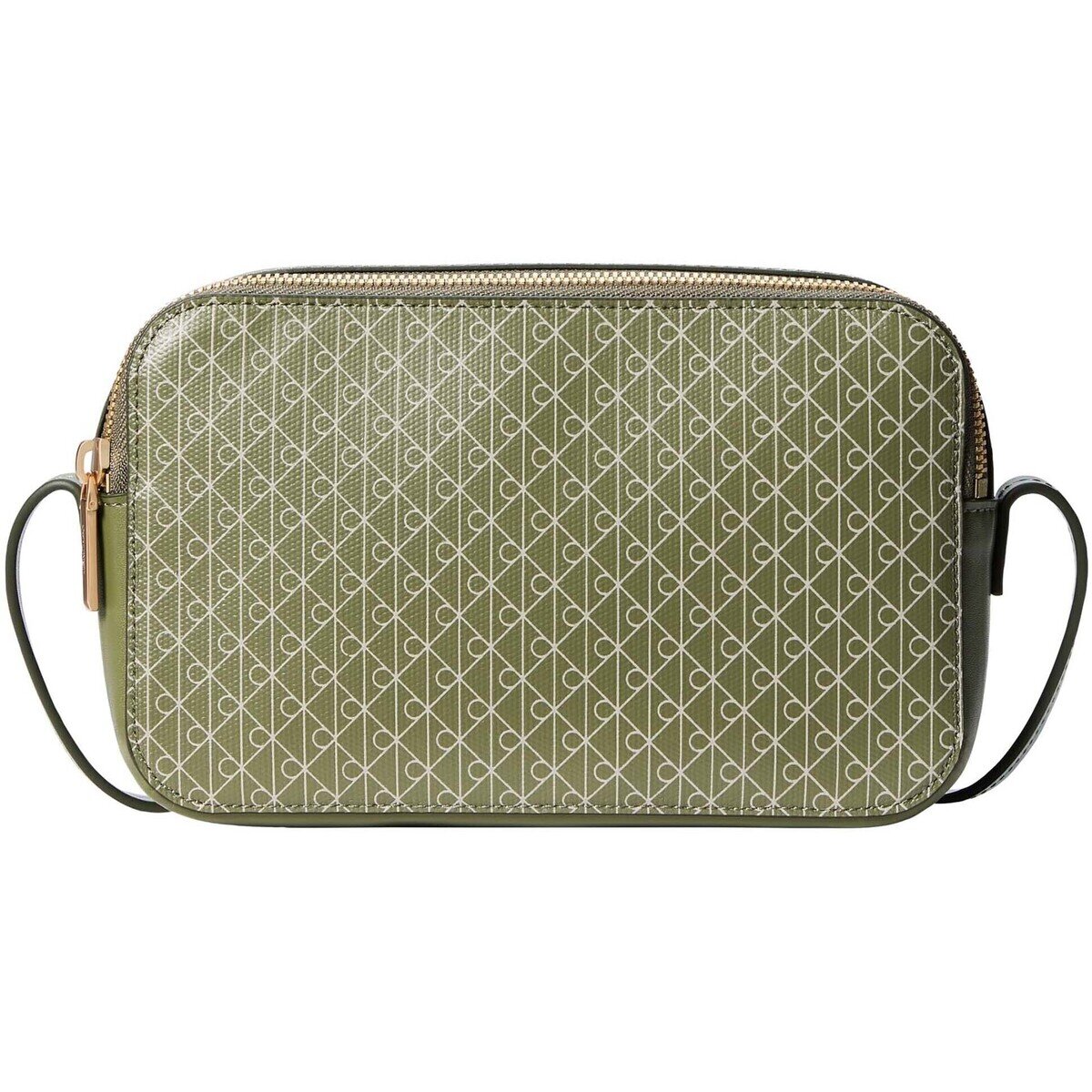 Calvin Klein Jeans Genti Emblem Aop Elongated Camera Bag