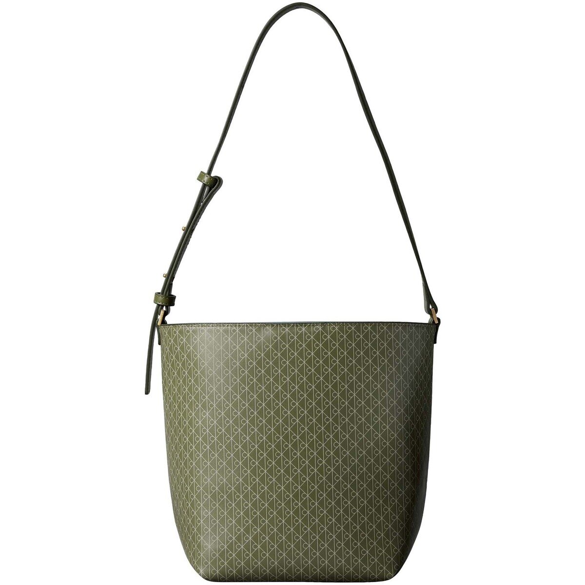 Calvin Klein Jeans Genti Emblem Aop Medium Bucket