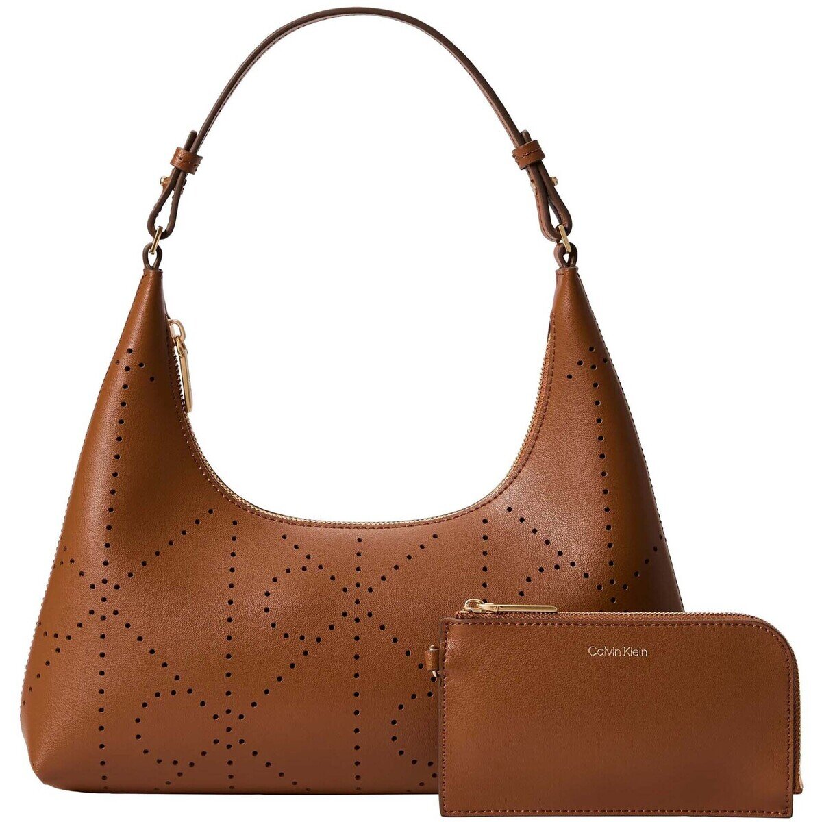 Calvin Klein Jeans Genti Emblem Aop Perfor Lthr Bag