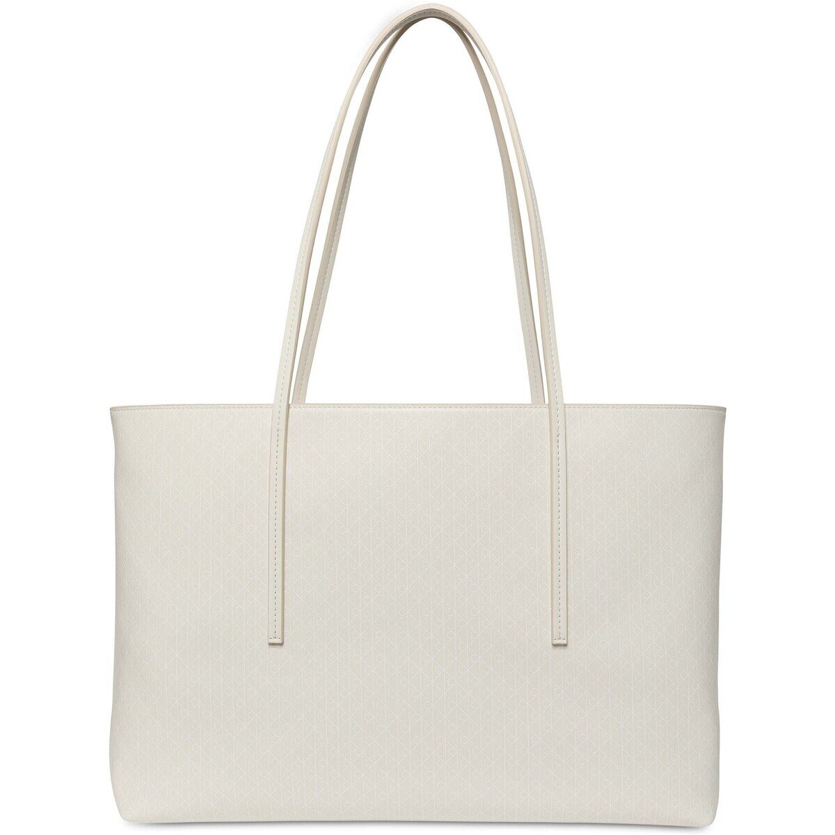 Calvin Klein Jeans Genti Emblem Aop Tote W/ Pouch