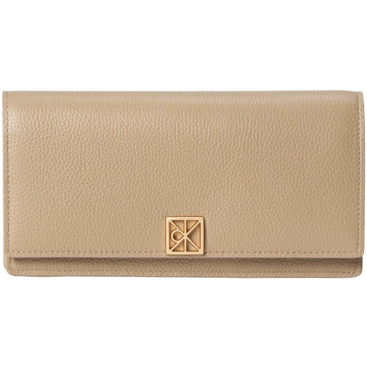 Calvin Klein Jeans Genti Emblem Hw Pebble Long Bifold
