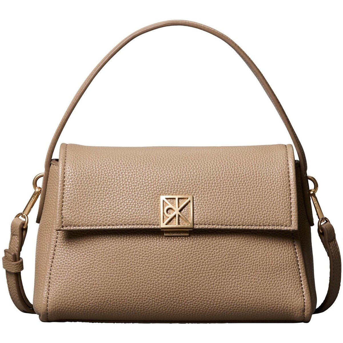 Calvin Klein Jeans Genti Emblem Hw Pebble Shoulder Bag 25