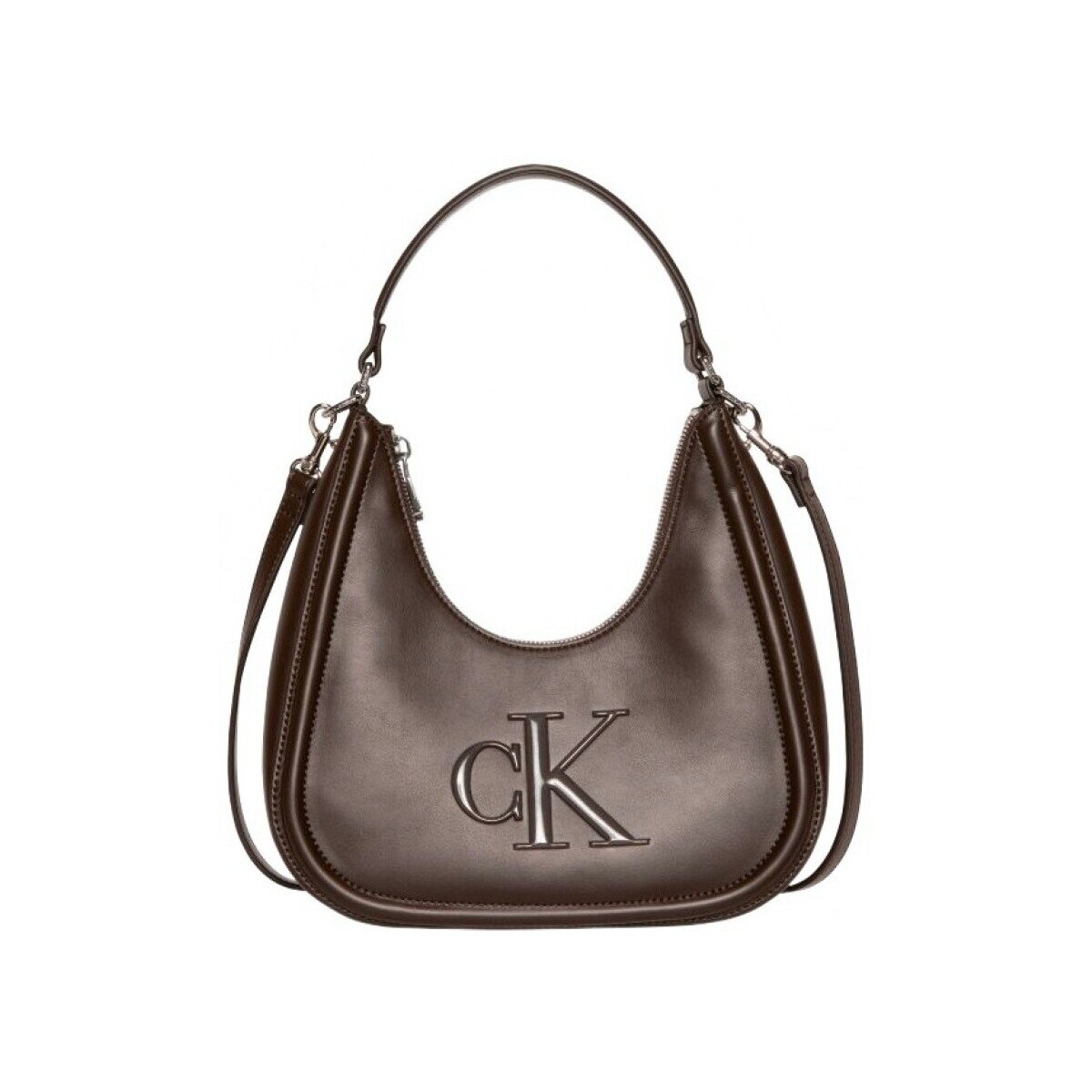 Calvin Klein Jeans Genti Lv04f3561g Bold Ck Small Crescent B