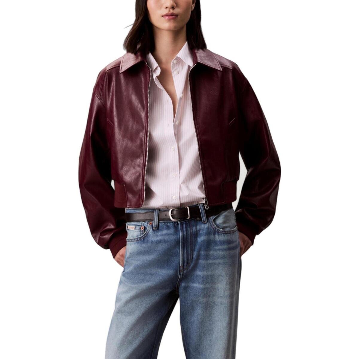 Calvin Klein Jeans Îmbracaminte A-Cropped Crinkle Fa LV047C518G