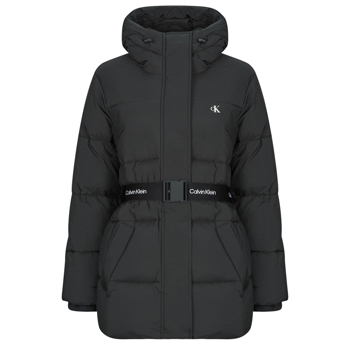Calvin Klein Jeans Îmbracaminte BELTED MIDWEIGHT PUFFER