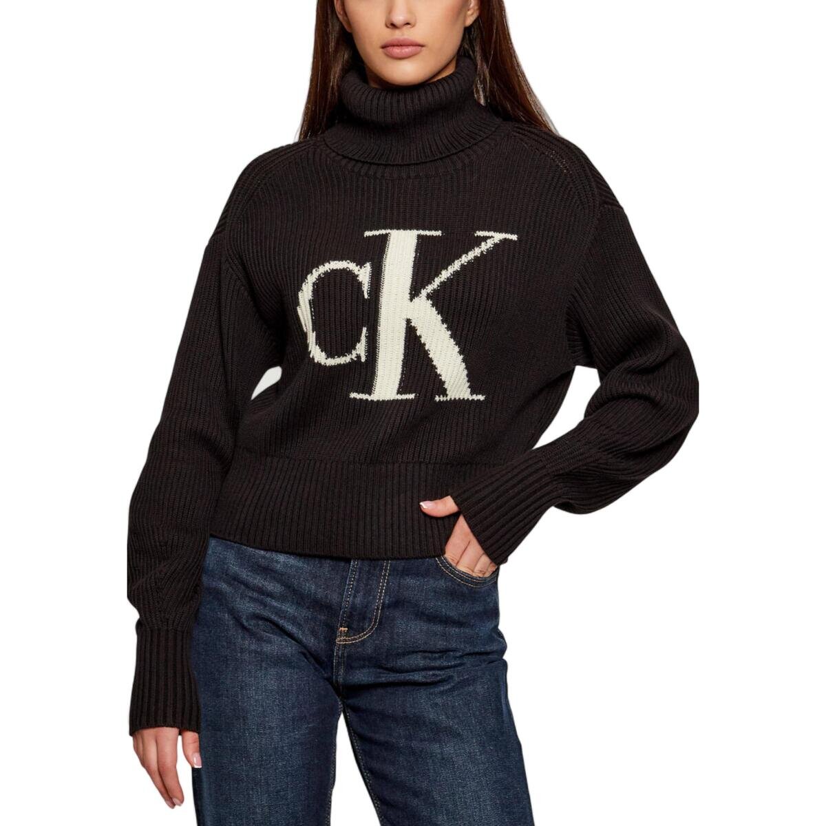 Calvin Klein Jeans Îmbracaminte BLOWN UP CK LOOSE SWEATER CONTRA LV047D349G