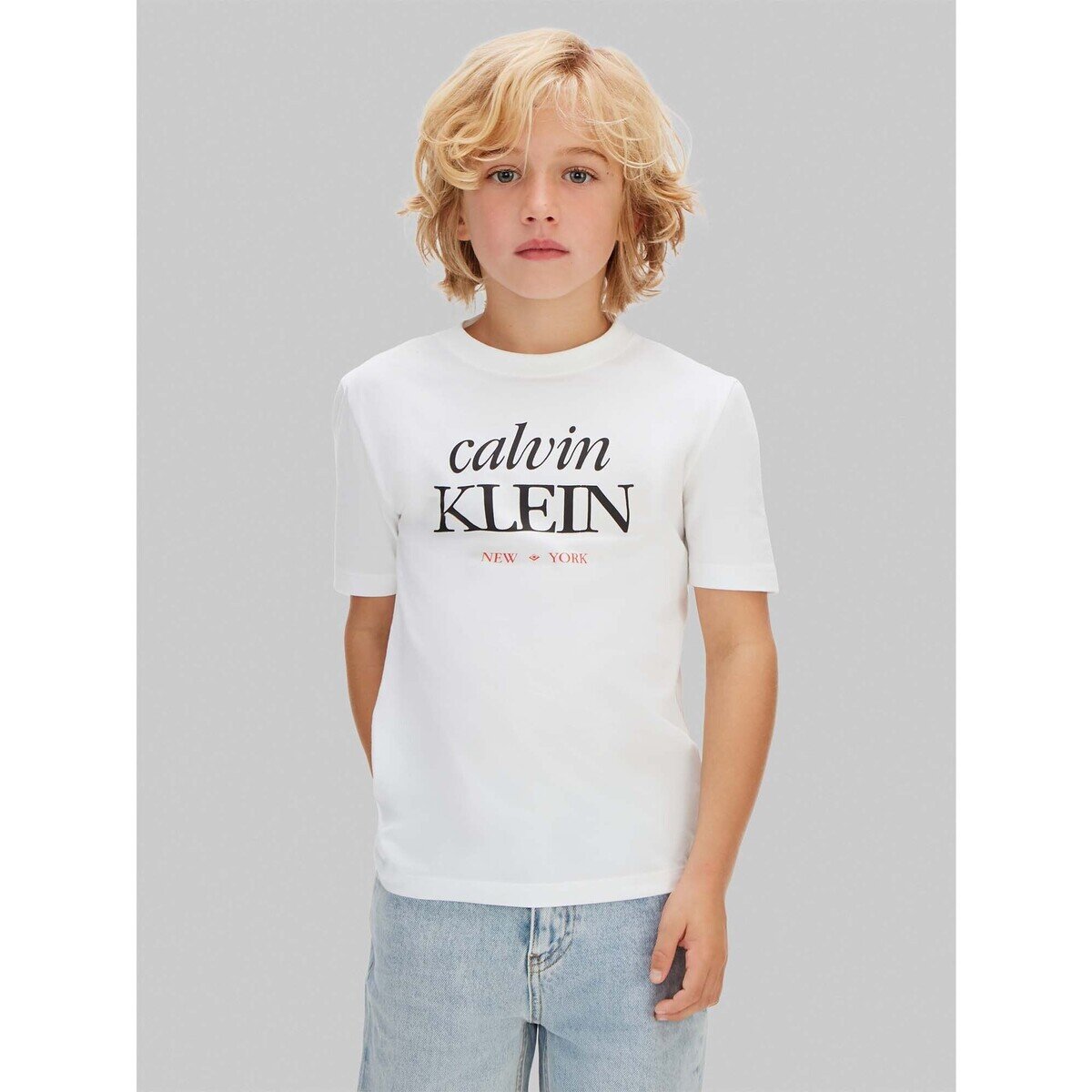 Calvin Klein Jeans Îmbracaminte Logo Ss T-Shirt