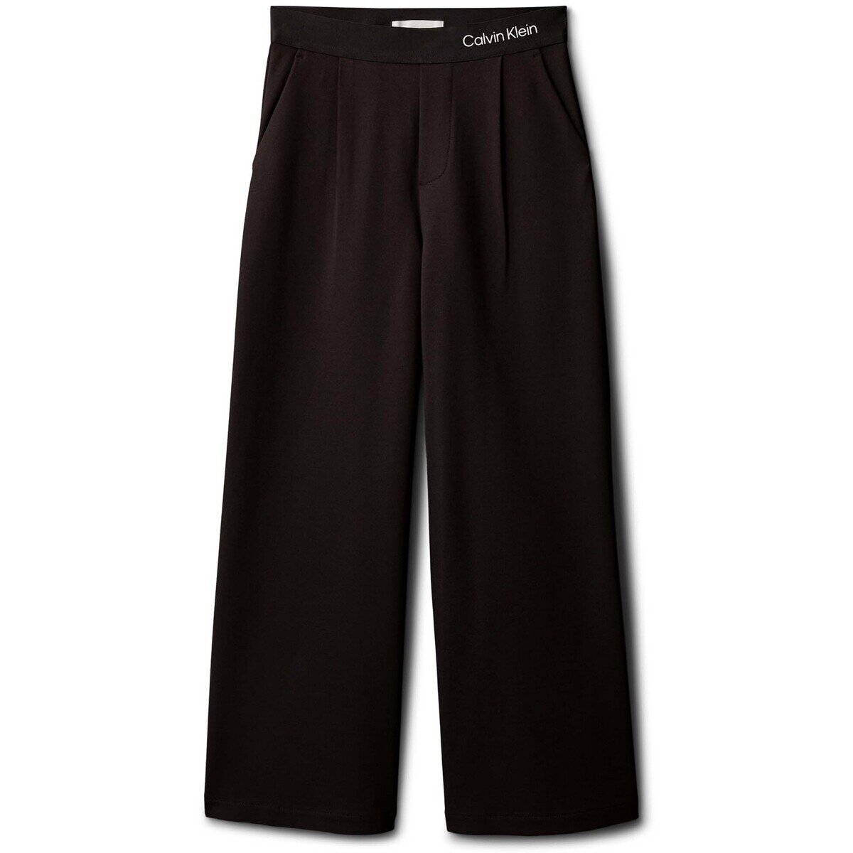 Calvin Klein Jeans Îmbracaminte Logo Tape Wide Leg Punto Pant