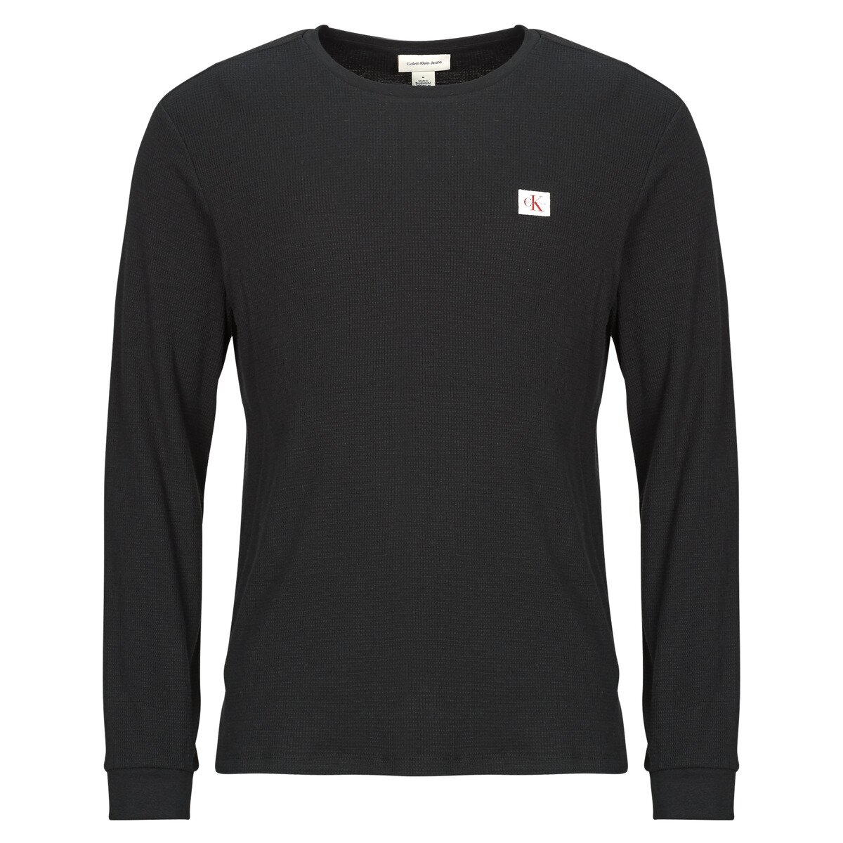 Calvin Klein Jeans Îmbracaminte LS WAFFLE BADGE CREWNK TEE