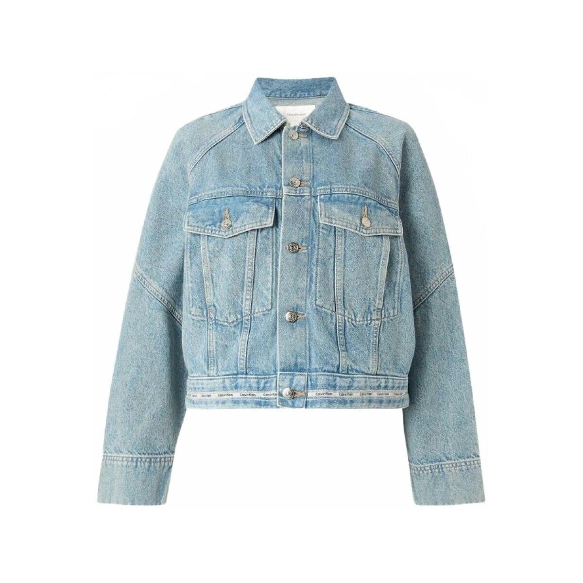Calvin Klein Jeans Îmbracaminte Lv047g726g Branded Boxy Denim