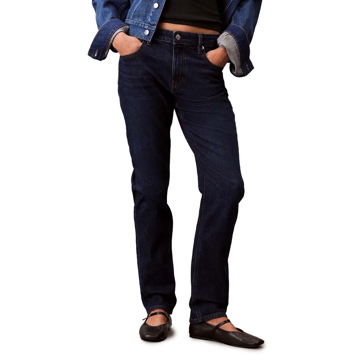 Calvin Klein Jeans Îmbracaminte Mid Rise Slim e O