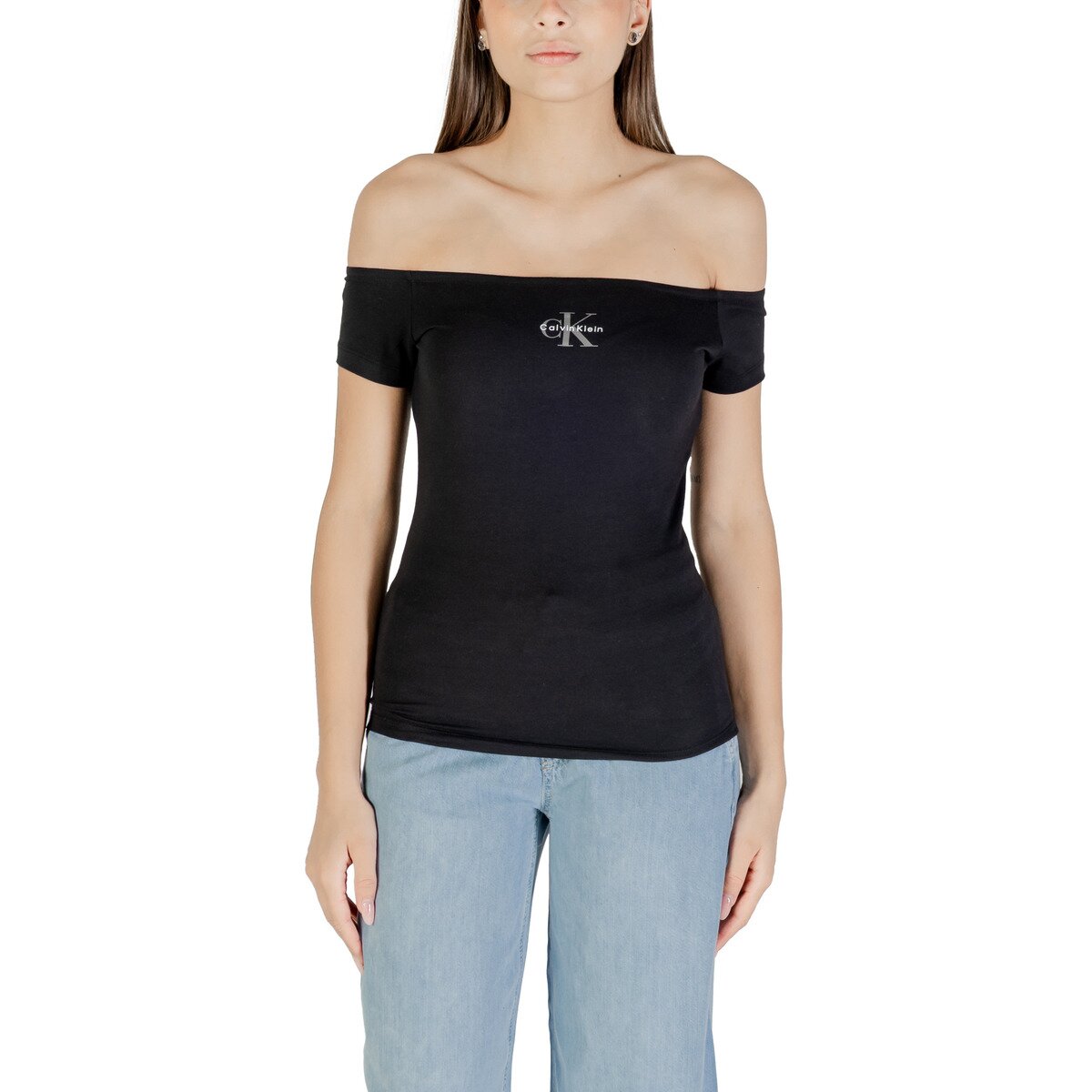 Calvin Klein Jeans Îmbracaminte MONOGRAM OFF SHOULDE LV047C203G