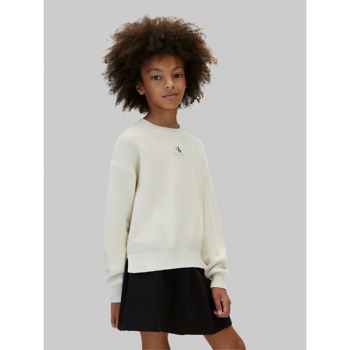 Calvin Klein Jeans Îmbracaminte Monologo Badge Cn Sweater