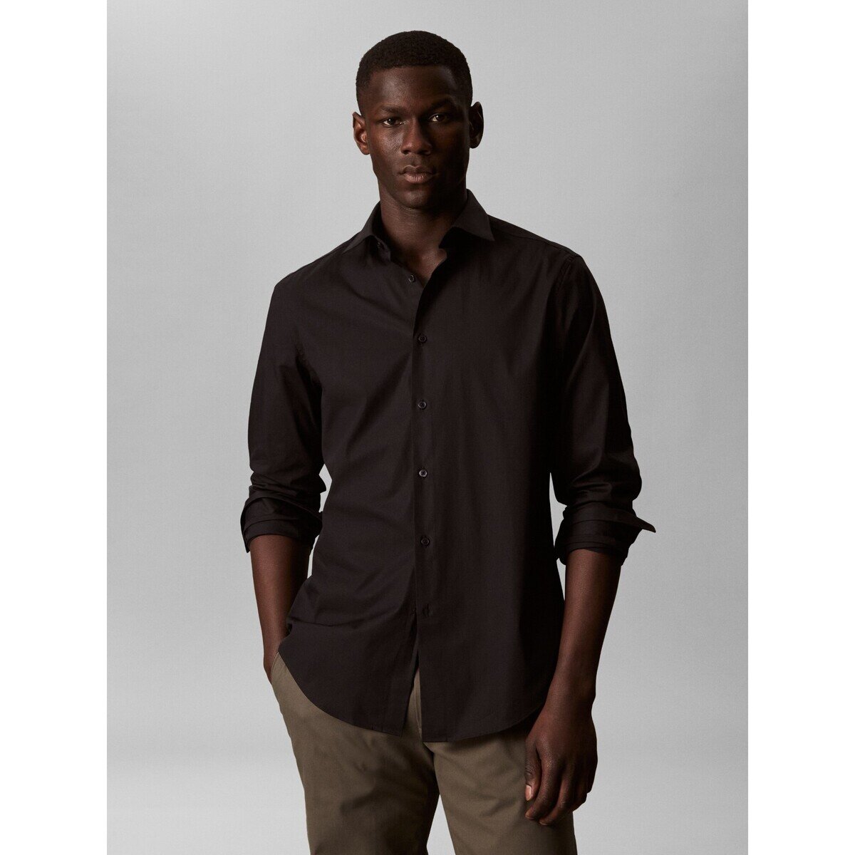 Calvin Klein Jeans Îmbracaminte Reg Esntl Poplin Str