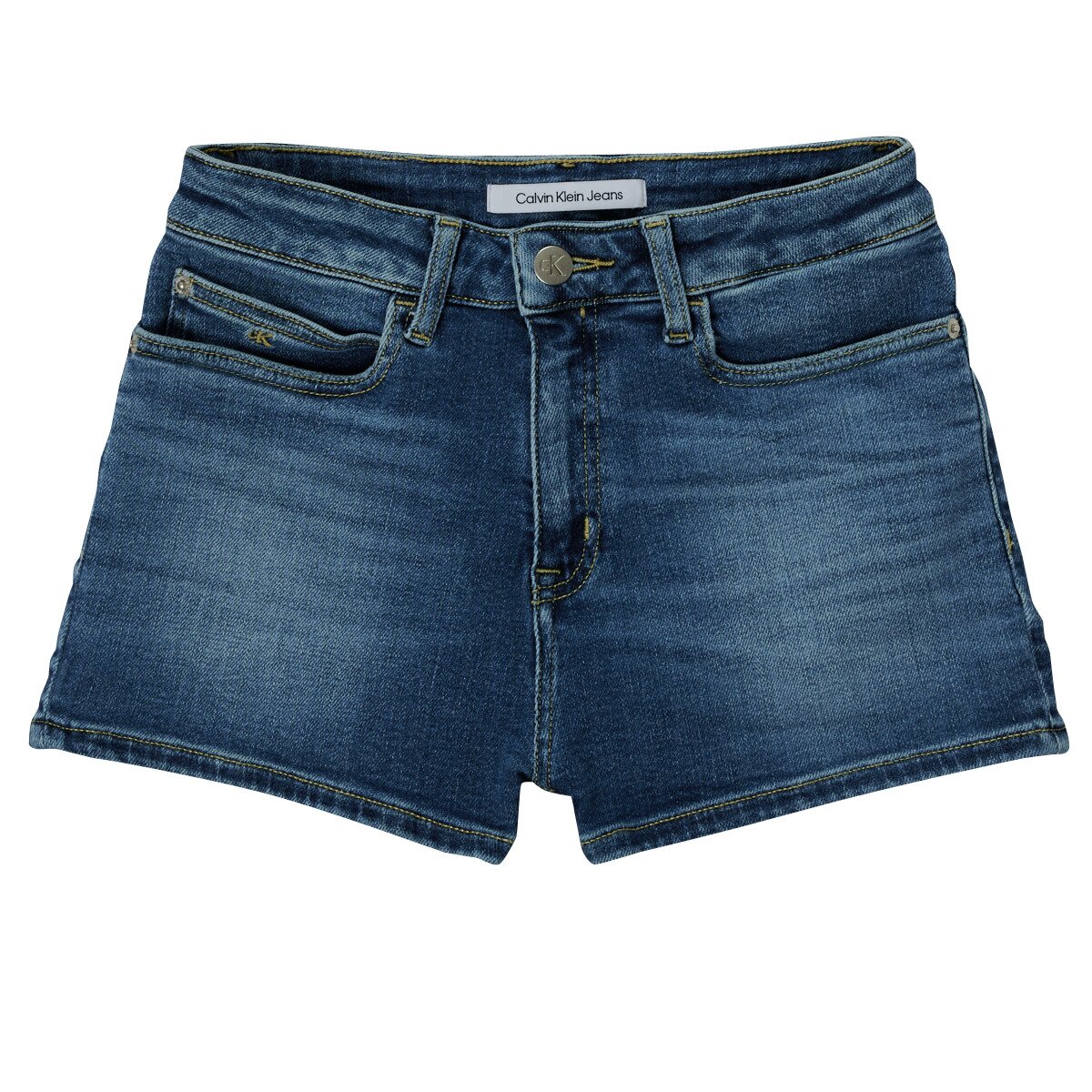 Calvin Klein Jeans Îmbracaminte RELAXED HR SHORT MID BLUE