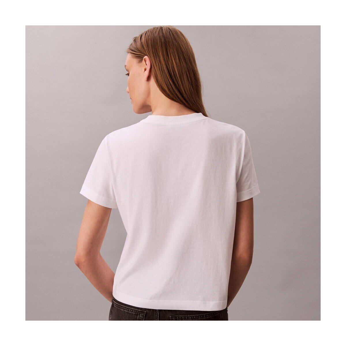 Calvin Klein Jeans Îmbracaminte Ss Fitted Script Calvin