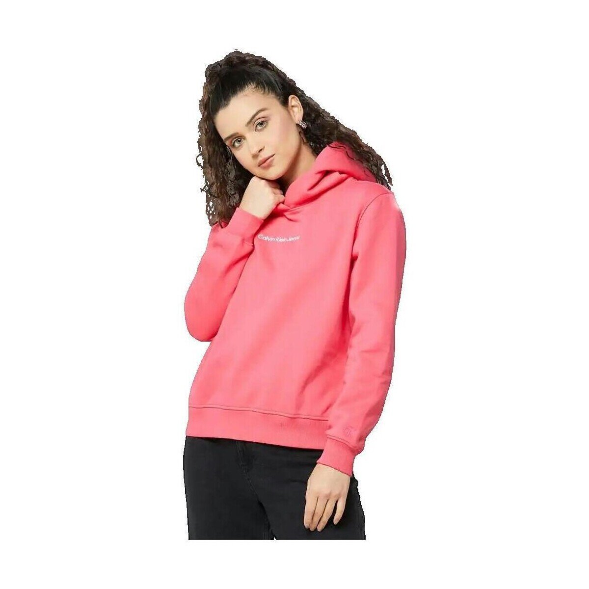 Calvin Klein Jeans Îmbracaminte Sweat à capuche Flash logo