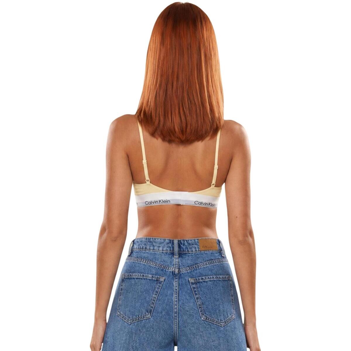 Calvin Klein Jeans Lenjerie intimă LIGHTLY LINED TRIANGLE LV00QF8498