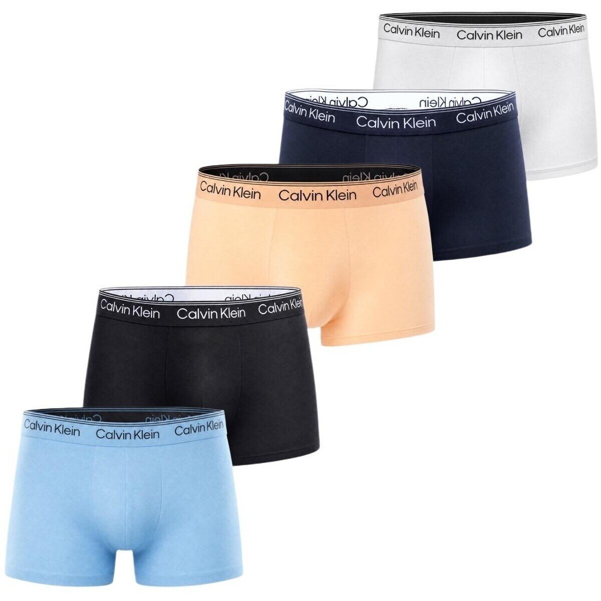 Calvin Klein Jeans Lenjerie intimă LOW RISE TRUNK 5PK LV00NB4412