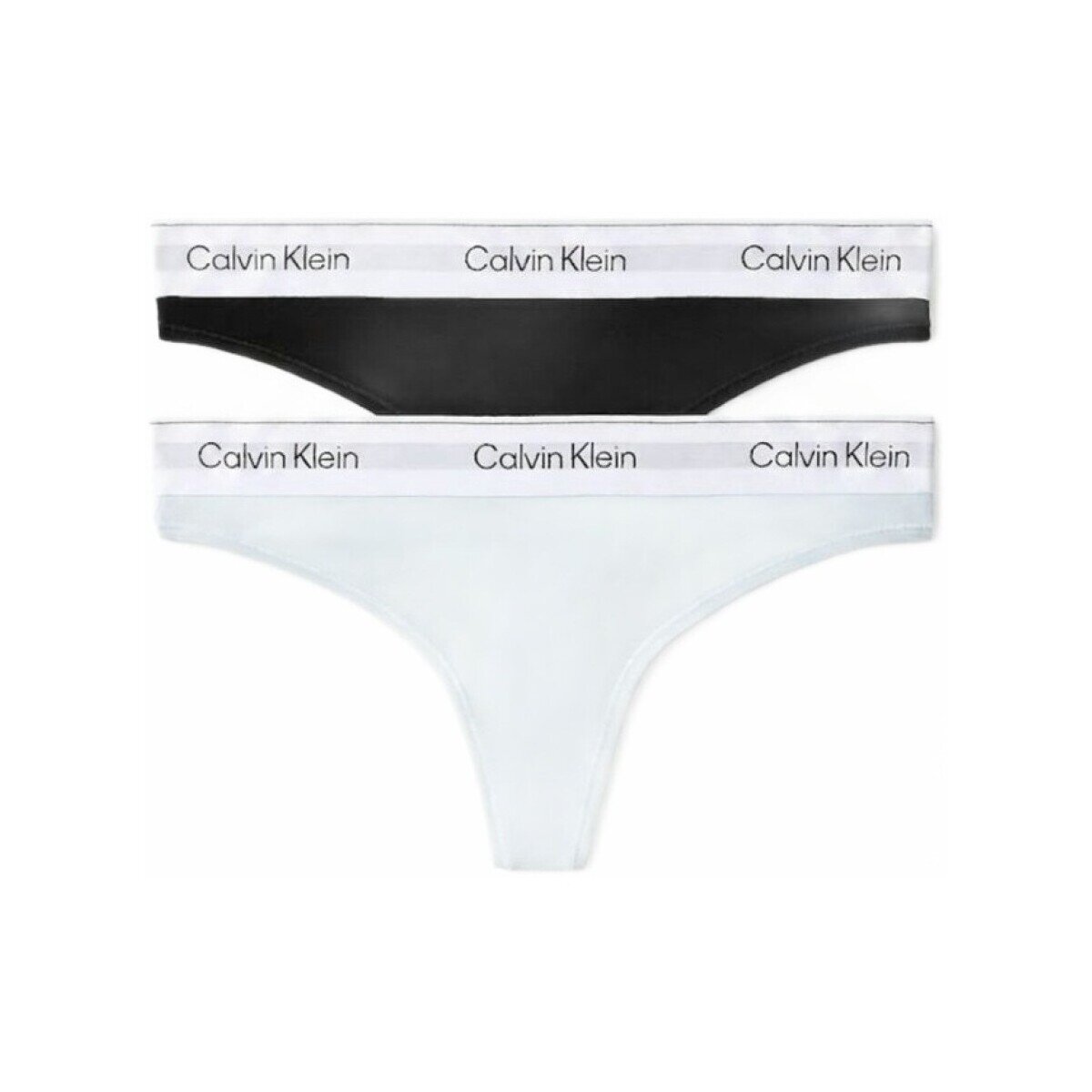 Calvin Klein Jeans Lenjerie intimă Lv00qf8834 Thong 2pk