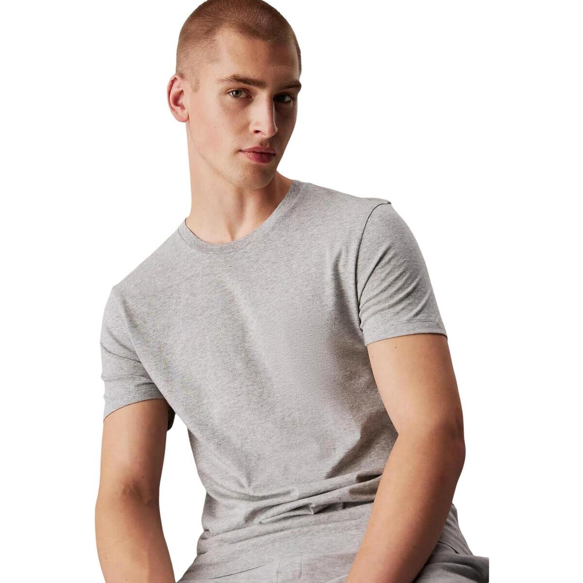 Calvin Klein Jeans Lenjerie intimă S/S CREW NECK 3PK LV00NB4051