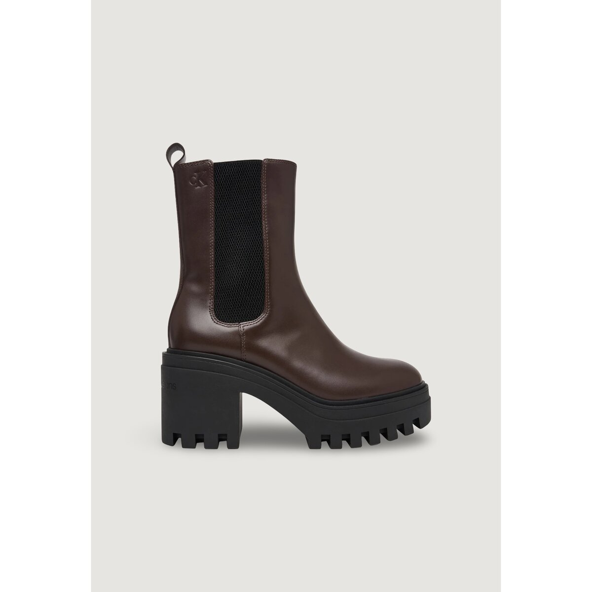 Calvin Klein Jeans Pantofi CHUNKY HEELED CHELSEA YW0YW01547