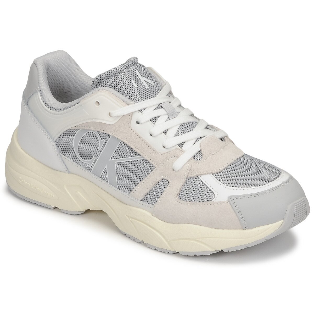 Calvin Klein Jeans Pantofi RETRO TENNIS LACEUP MIX LTH