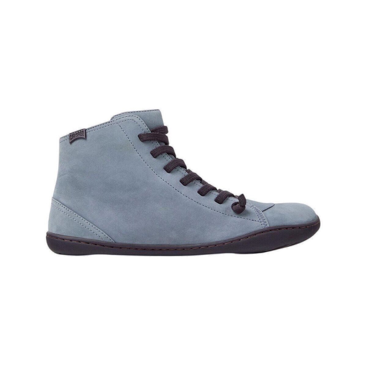 Camper Pantofi Bottines Peu Lara Clay nubuck gris