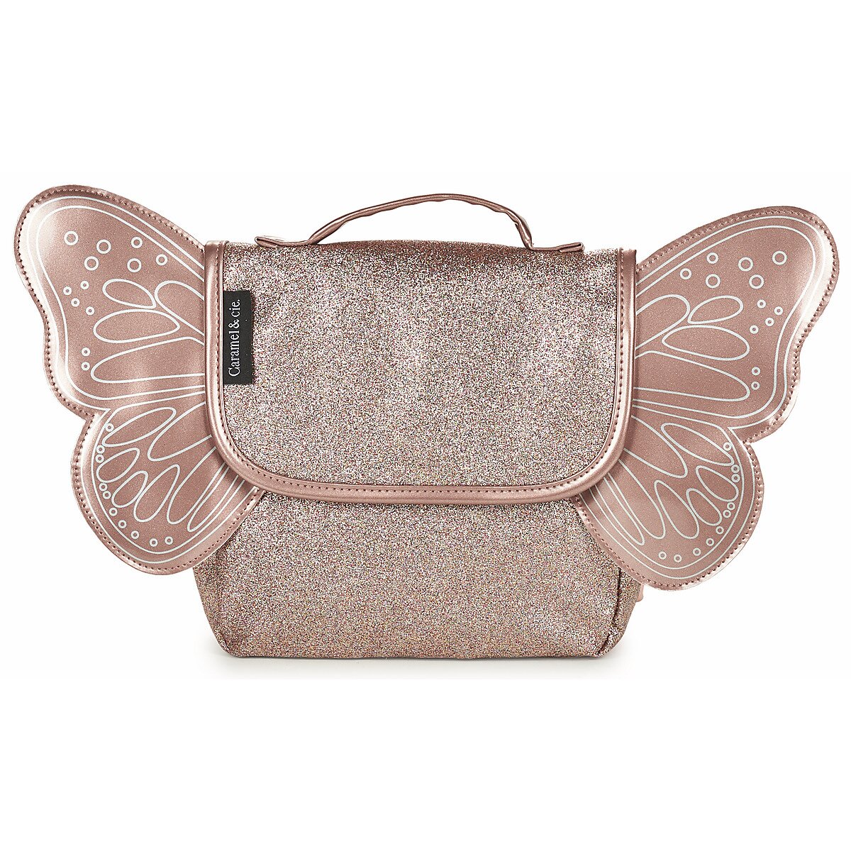 CARAMEL & CIE Genti BUTTERFLY BAG GLITTERS