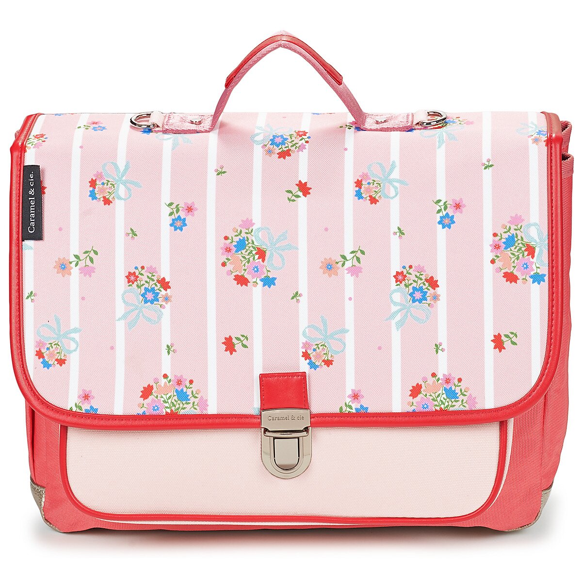 CARAMEL & CIE Genti CARTABLE 38 CM CORAL BLOSSOM