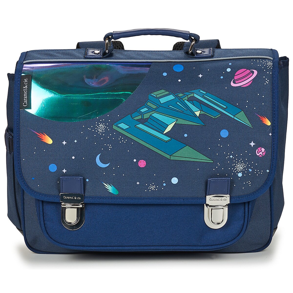 CARAMEL & CIE Genti CARTABLE 38 CM COSMIC EXPEDITION
