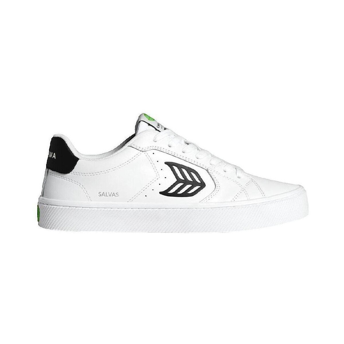Cariuma Pantofi Baskets Salvas en cuir premium blanc