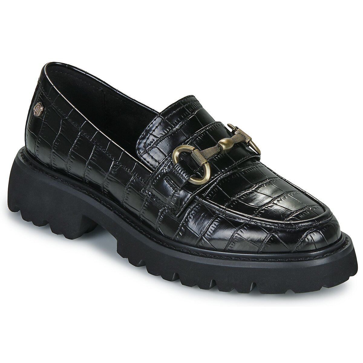 Carmela Pantofi 162547-BLACK-CROCO