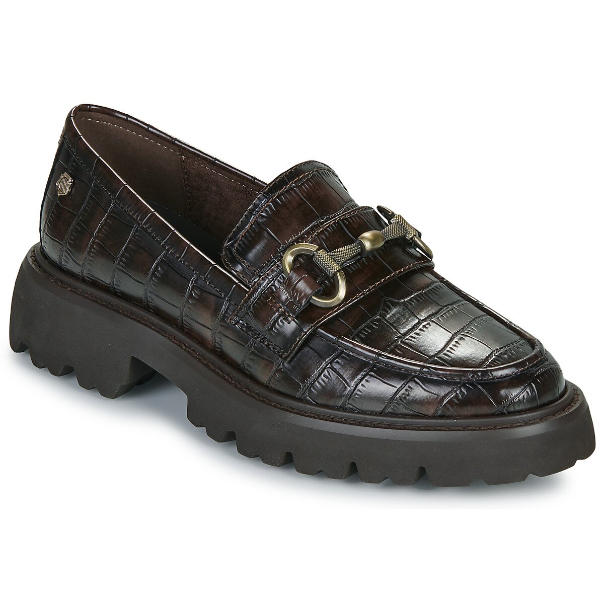 Carmela Pantofi 162547-BROWN-CROCO