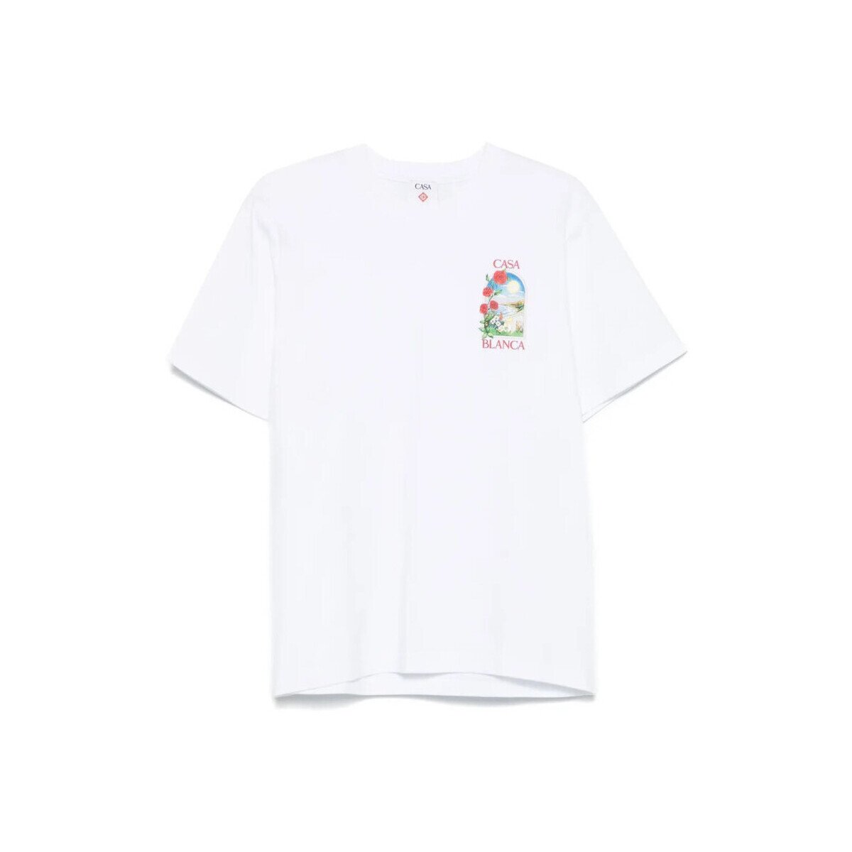 Casablanca Îmbracaminte LA DAYS T-SHIRT WHITE