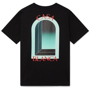 Casablanca Îmbracaminte L'ARCHE PRINTED T-SHIRT NOIR