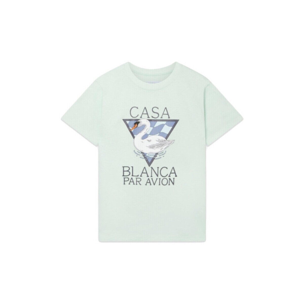 Casablanca Îmbracaminte PAR AVION T-SHIRT GREEN