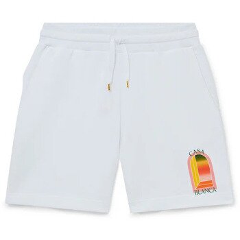 Casablanca Îmbracaminte SHORT GRADIENT ARCH WHITE